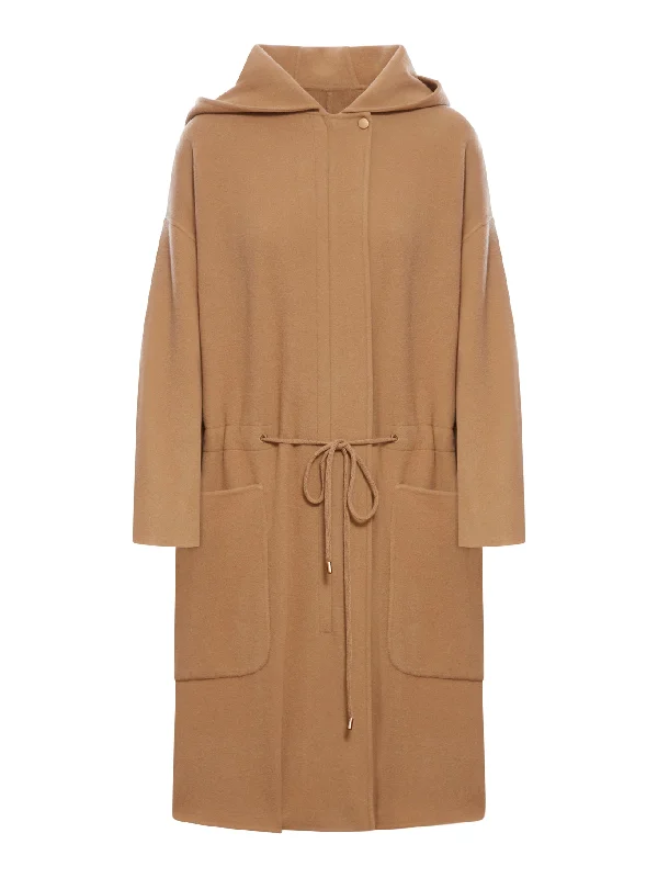 WOOL AND CASHMERE COAT Toggle Coat Shawl Collar Coat Notch Collar Coat