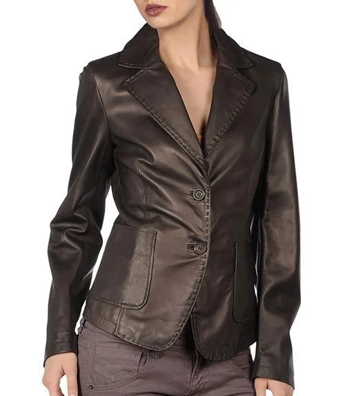 Super Silky Women Leather Coats Houndstooth Jacket Shearling Jacket Fleece Jacket
