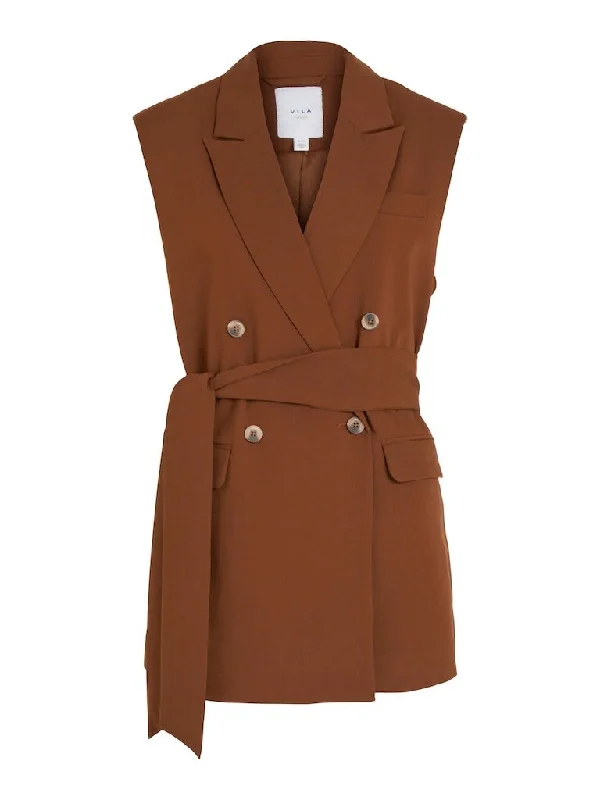 Vila Clementine - Waistcoat Cozy Fitted Waistcoat Vest