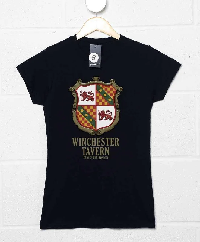 Winchester Coat of Arms Fitted Womens T-Shirt