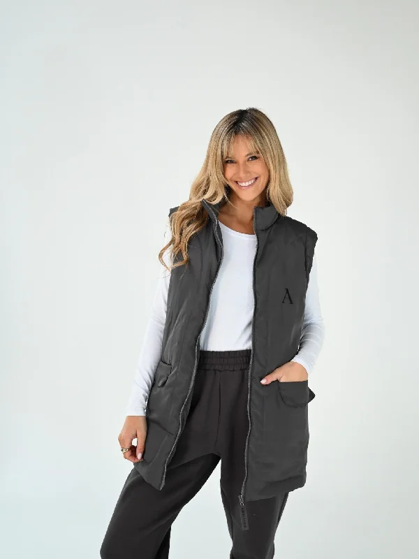 AMBITION PUFFER VEST Cozy Teddy Vest