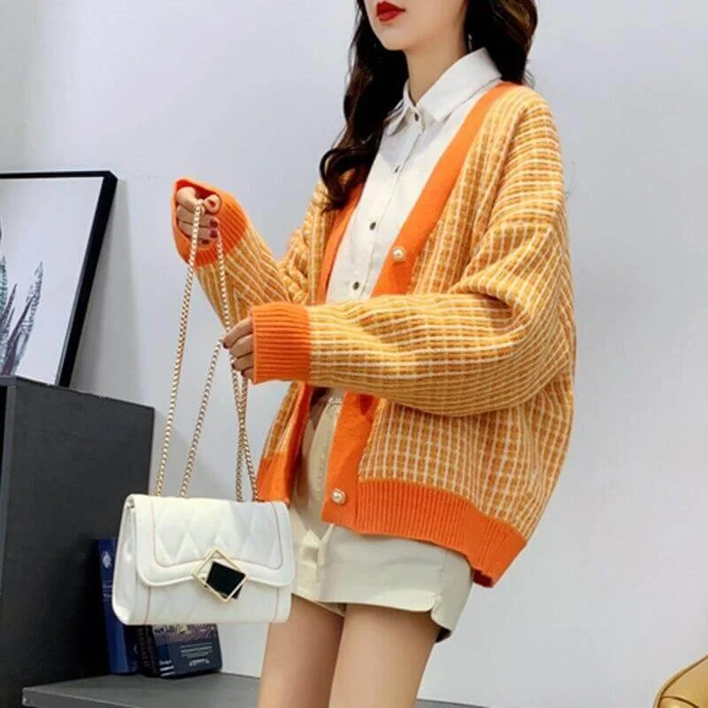 Oak Oversized Cardigan Sweater For Women Slim Fit Regular Fit Oversized