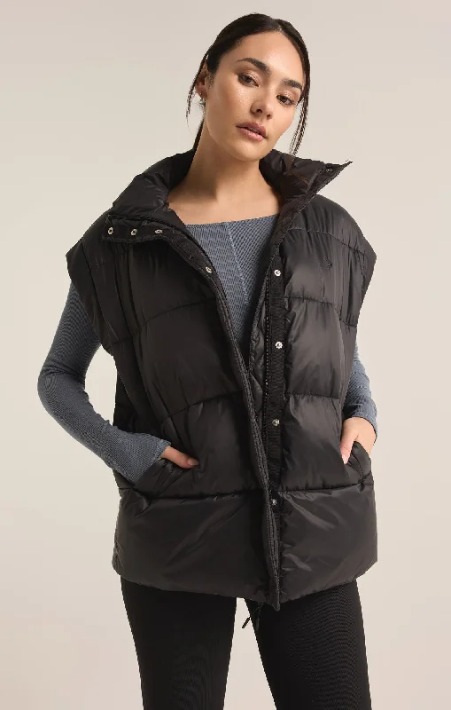 Z Supply - Sundown Oversized Puffer Vest Stylish Streetwear Vest