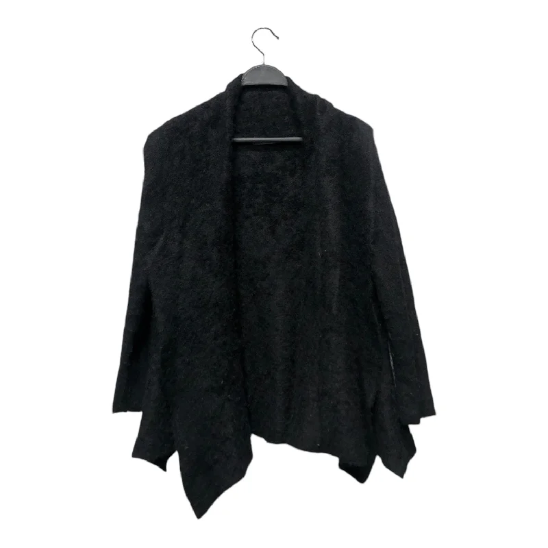 ISSEY MIYAKE/Cardigan/2/Cotton/BLK/ISSEY MIYAKE CASHMERE