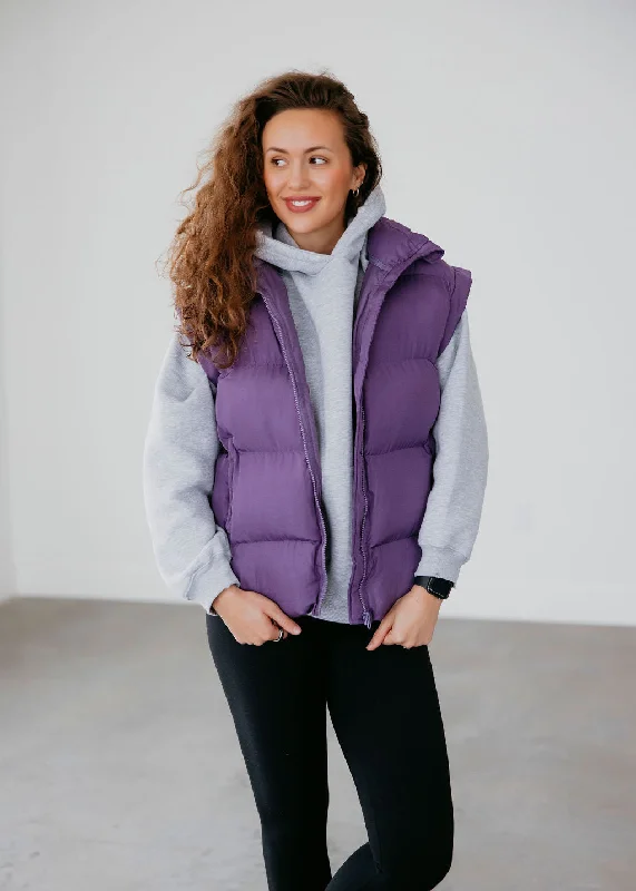 Brice Puffer Vest Elegant Vest Coat