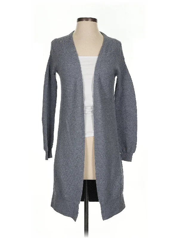 Cardigan Ribbed Striped Patterned