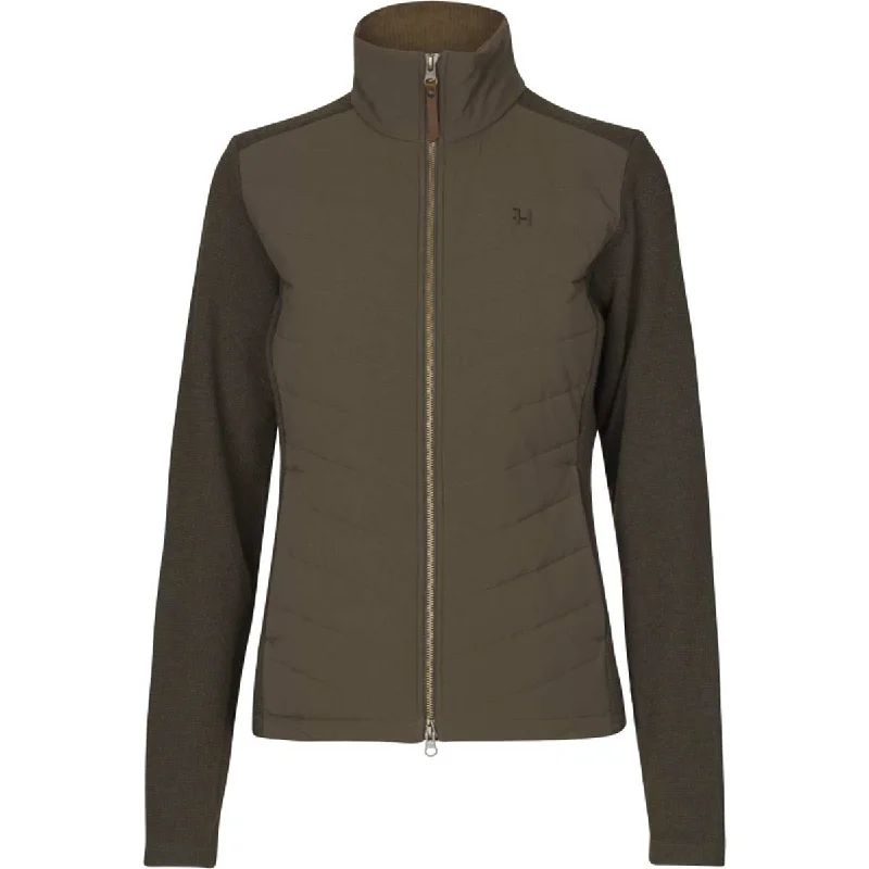 Harkila Sandhem Pro Women's Insulated Cardigan Hooded Caped Shawl Collar