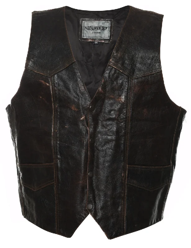Harley Davidson Embroidered Waistcoat - XL Chic Tailored Waistcoat Jacket