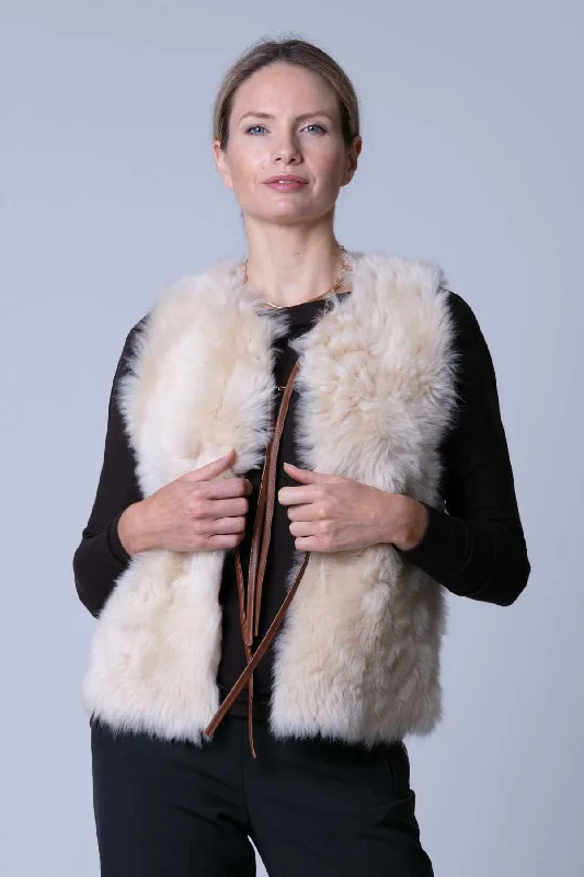 Janie Toscana Reversible Waistcoat Elegant Puffer Waistcoat Vest