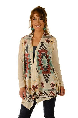 Liberty Wear Collection Cardigan: Mesa Iron Safe Non-Iron Wrinkle Free