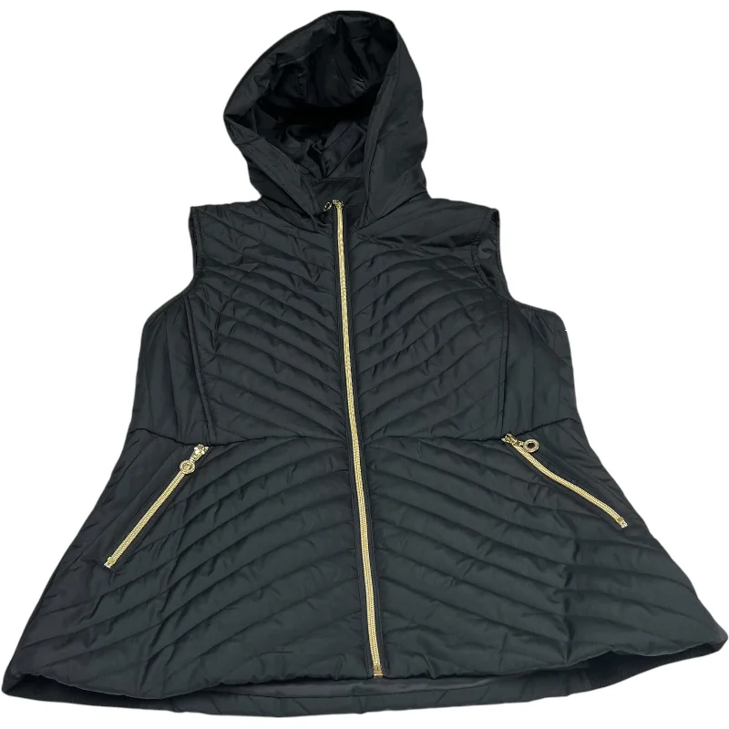 Vest Puffer & Quilted By Marc New York In Black, Size: M Vintage-Inspired Vest
